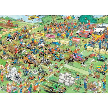 Lawn Mower Race 2000 Piece Jigsaw Puzzle