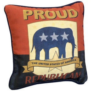 Republicans Political Party Pillows