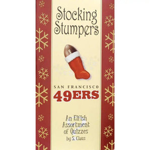 Football Stocking Stumpers Books 49ers