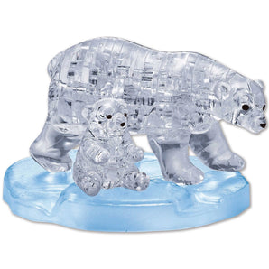 3D Polar Bear Crystal Puzzle