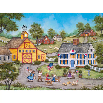 The Children Parade 1000 Piece Jigsaw Puzzle