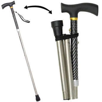 Stylish Foldable Walking Cane Diamonds