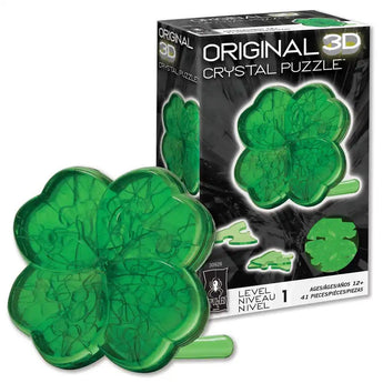 3D Crystal Shamrock Puzzle