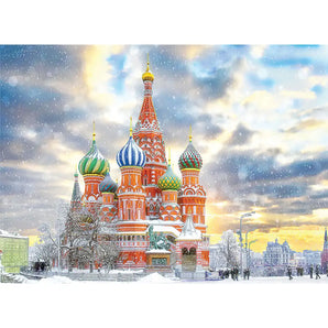 Moscow, Saint Basils Cathedral 1000 Piece Jigsaw Puzzle