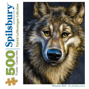 Winsome Wolf Jigsaw Puzzle