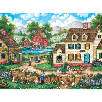 Meeting the New Foal 1000 Piece Jigsaw Puzzle