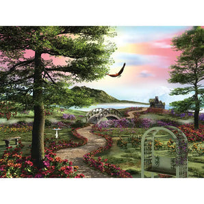 Misty Meadow 1000 Piece Jigsaw Puzzle