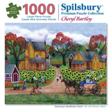 American Sunflower Farm 1000 Large Piece Jigsaw Puzzle