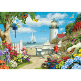 Set of 4 Alan Giana 300 Large Piece Jigsaw Puzzles Bits and Pieces