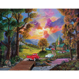 Country Chapel 1000 Large Piece Jigsaw Puzzle