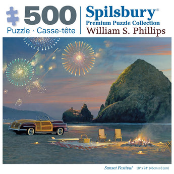 Sunset Festival Jigsaw Puzzle