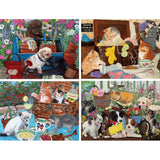 Set of 4 Julie Bauknecht 500 Piece Jigsaw Puzzles