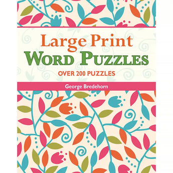 Large Print Word Puzzles