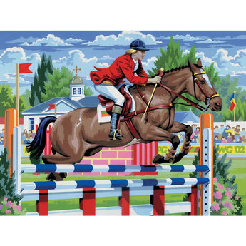 Show Jumping Paint by Numbers Kits