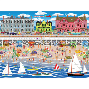 Pleasant Beach Jigsaw Puzzle