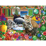 Snow Globe Kittens 1000 Piece Jigsaw Puzzle