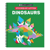 Sticker By Letter Book Dinosaurs