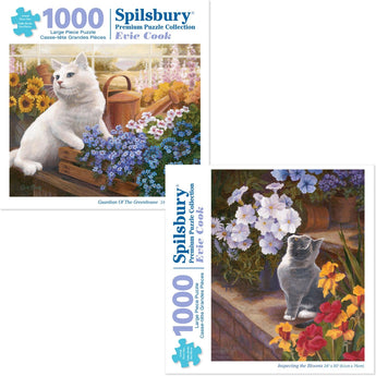 Set of 2 Evie Cook Jigsaw Puzzles