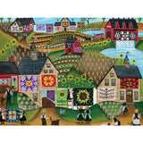 Quilters Sunflower Farmland Jigsaw Puzzle