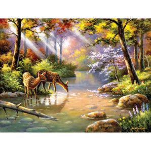 Doe Re Me Creek 1000 Piece Jigsaw Puzzle