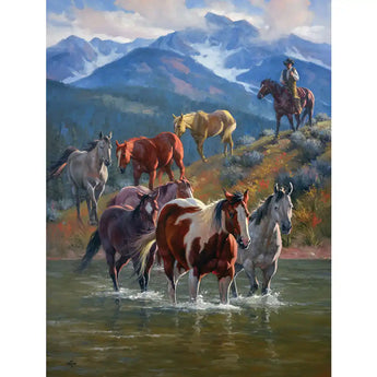 Set of 6 Jack Sorenson Jigsaw Puzzles