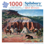 Camp Of The Comanche Jigsaw Puzzle