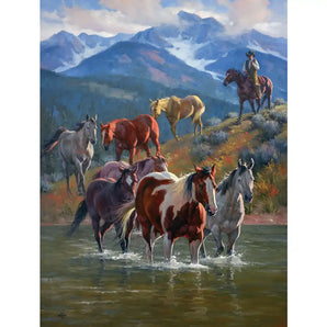 Down From High Country Jigsaw Puzzle