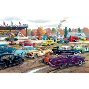 Demolition Derby 1000 Piece Jigsaw Puzzle