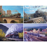 Set of 4 Marc Desobeau jigsaw Puzzles