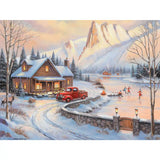 Set of 6 John Zaccheo Jigsaw Puzzles