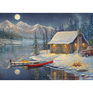 A Cozy Christmas 1000 Piece Jigsaw Puzzle