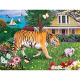 Walking The Kitty 500 Piece Jigsaw Puzzle