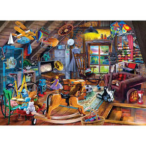 Seek Find 1000 Piece Jigsaw Puzzle Bits and Pieces