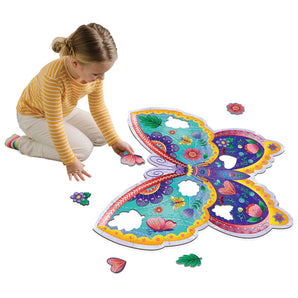 Butterfly Floor 55 Piece Jigsaw Puzzle