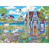 Set of 6 Kim Leo jigsaw Puzzles