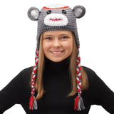 Knit Monkey Hat