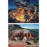 Set of 2 Jack Sorenson Jigsaw Puzzles