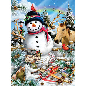 Winters Welcome Jigsaw Puzzle