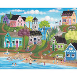 Set of 6 Kim Leo Jigsaw Puzzles