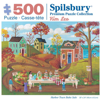 Harbor Town Bake Sale Jigsaw Puzzle