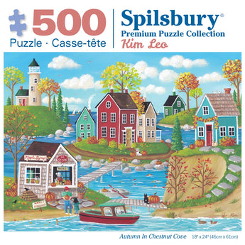 Autumn In Chestnut Cove Jigsaw Puzzle