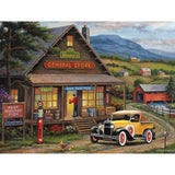 Set of 6 John Zaccheo Jigsaw Puzzles