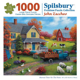 Harvest Time On The Farm Jigsaw Puzzle