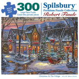 Christmas At The Village Jigsaw Puzzle