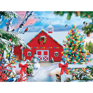 Country Christmas Jigsaw Puzzle