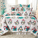 Penguin Fleece Blankets Accessories