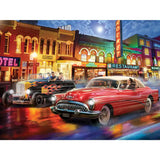 50s Drag Race Jigsaw Puzzle