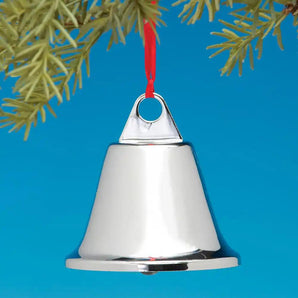 Silver Bell Ornament