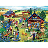 Farmer Freds Petting Pen 500 Piece Jigsaw Puzzle