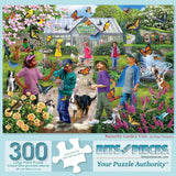 Butterfly Garden Visit Jigsaw Puzzle